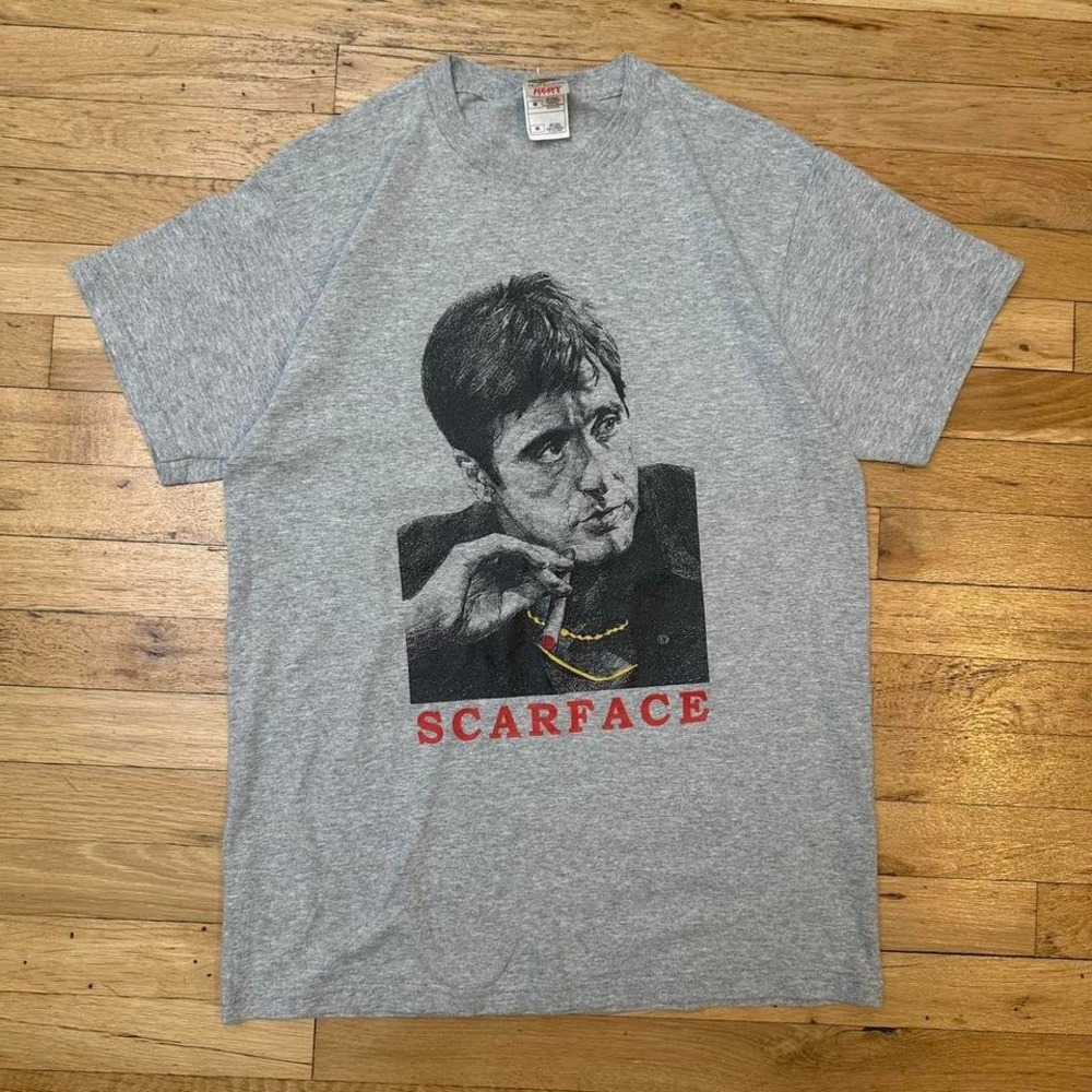 Vintage‎ 90-2000s Scarface Smoking Graphic Tee